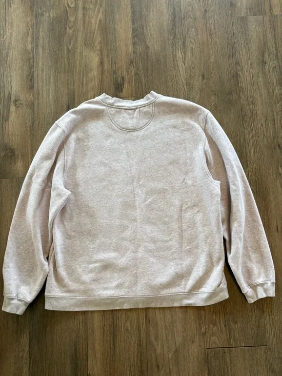 Vintage Cleveland Browns Men's L light orange Crewneck Sweatshirt - Picture 3 of 3